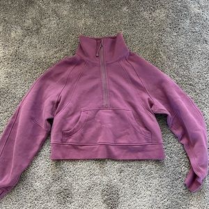 Purple Lululemon Scuba Sweatshirt